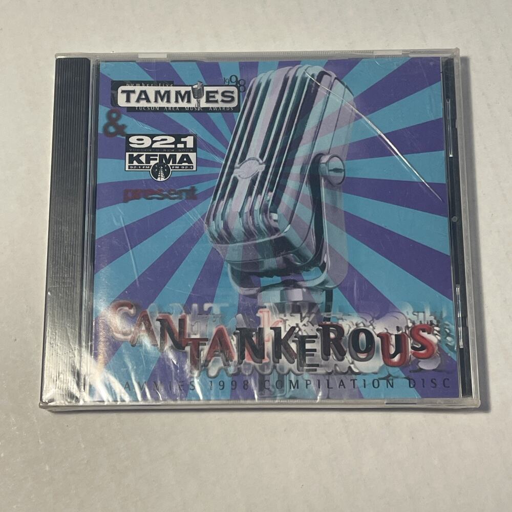 Cantankerous Tammies 1998 Compilation Disc CD New Sealed Cracked Case Funky Bonz